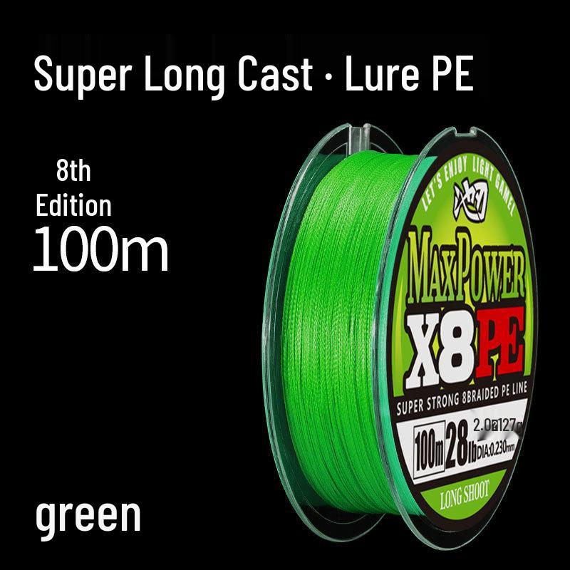 Chiyanlu Ya Long-Distance Casting 8-Braid PE Fishing Line - Japanese Heavy-Duty Main Line