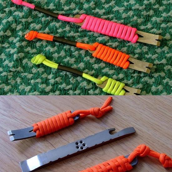 Multifunction Portable Mini Pocket Stainless Steel Pry Bar Outdoor Survival Tool