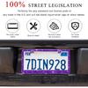 Car License Plate Frame, Sparkling Stainless Steel Auto License Plate Frame With Rhinestones, Bling Diamond License Plate Holder, Universal Exterior