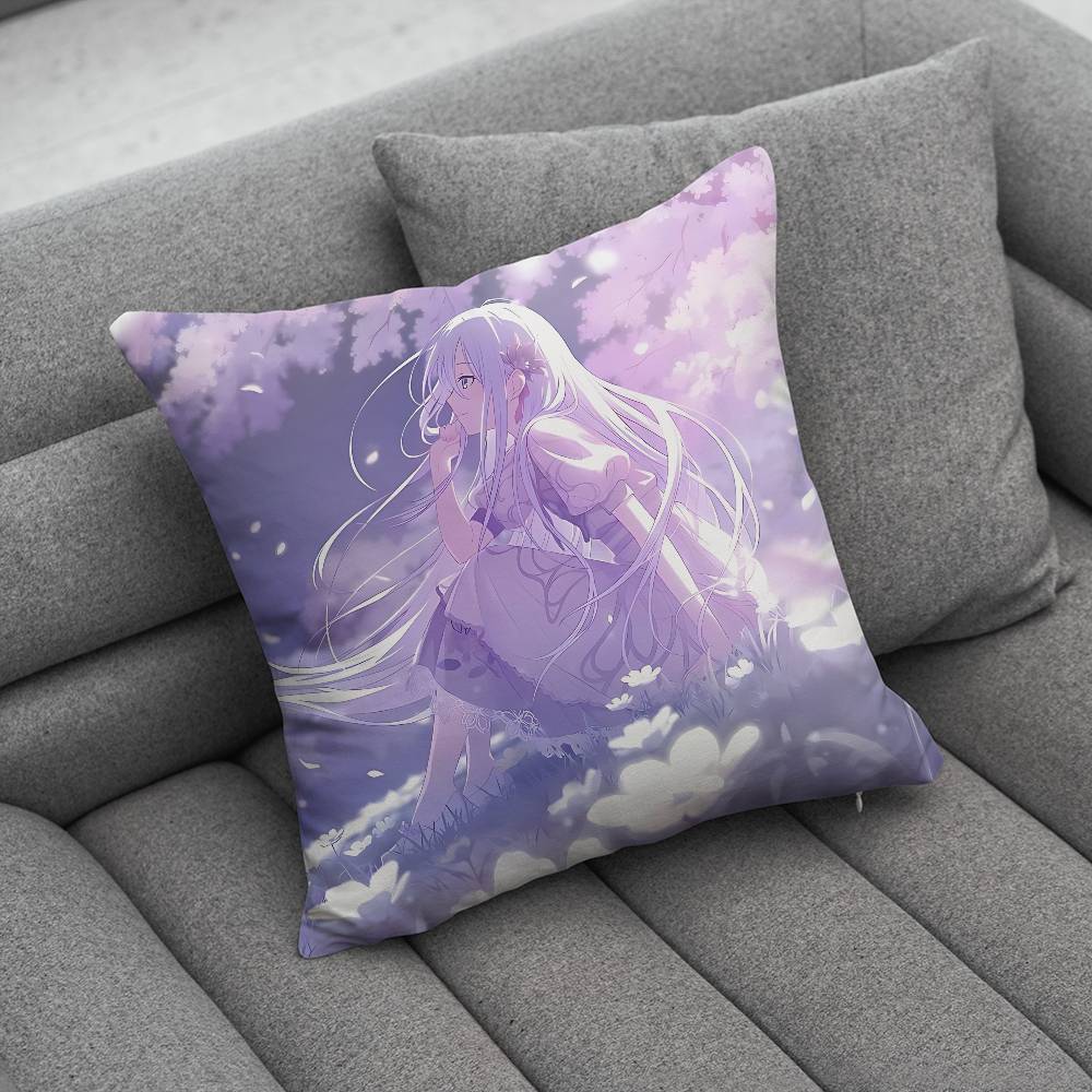 Project Sekai YYoisaki Kanade Pillow Case For Home Bedroom Car Office Decoration Living Room Sofa Cushion Cover Suitable