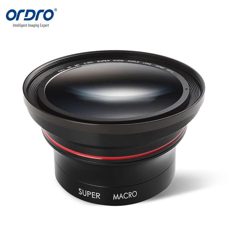 ORDRO 4K Pro 3-in-1 Wide-Angle & Macro Conversion Lens (CN version)