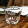 Japanese Irregular shaped Fair Cup High Borosilicate Heat-resistant Glass Tea Dispenser Chahai Kung Fu Tea Set