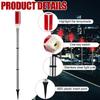 10Pcs Solar Powered Driveway Markers Lights Red Solar Lights Outdoor Driveway Lights Landscape Driveway Reflectors On Poles For Snow Road Outdoor Yard