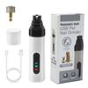2 Speed Electric Pet Nail Grinder Safe USB Rechargeable Dog Cats Nail Trimmer Low Noise Clipper For Small To Large Pet