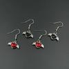Original Korean Y2K Spicy Heart Wings Pendant Earrings - Trendy European/American Couple Dangle Earrings