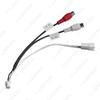 8-Pin Audio Cable for 9-10.1” Android Screens, Retains CAN Bus RX/TX