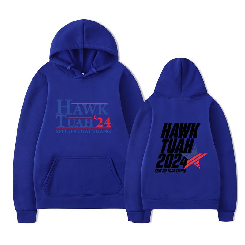 Hawk Tuah Spit on That Thang Hoodies Men Fashion Long Sleeve Sweatshirts Women Casual Harajuku Streetwear Sudaderas