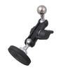 Base de Placa Adaptadora Magnética Universal de 1/4 de Polegada Base de Montagem com Articulação Esférica de 17 mm Para Tripé de Câmera Suporte de Telefone Equipamento de Fitness