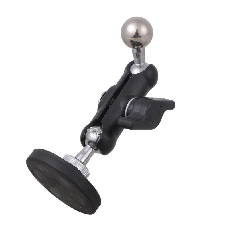 Base de Placa Adaptadora Magnética Universal de 1/4 de Polegada Base de Montagem com Articulação Esférica de 17 mm Para Tripé de Câmera Suporte de Telefone Equipamento de Fitness