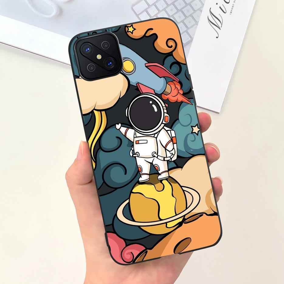 For Oppo Reno 4Z 5G Case CPH2065 Lovely Candy Painted Cover Soft Silicone Phone Case For Oppo Reno4 Z Reno4Z Fundas 6.57'' Coque