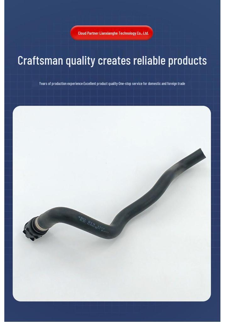 Car Water Hose & Heater Hose 4B0819371F/L Compatible with 122473