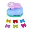 Different Shapes Paper Hole Punch Plastic Mini Cutter Creative Multicolored Punch Set  DIY Crafting