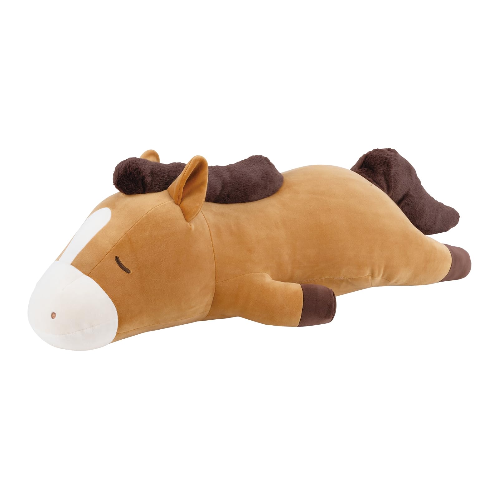 

Livheart Большая подушка для тела Премиум Животные Немунему Коклико Лошадь Длина Пушистая и мягкая Подарок (Всего 68 см) 48907-49