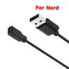 Travel Friendly Portable Power Adapter Charger Cord Wire 2 Pin Suitable for Nord Smartwatch Magnetic Fast Charging Cable