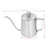 350ml Capacity Pour Over Coffee Pot Scratch Resistance Gooseneck Coffee Kettle  Pour Over Brewing