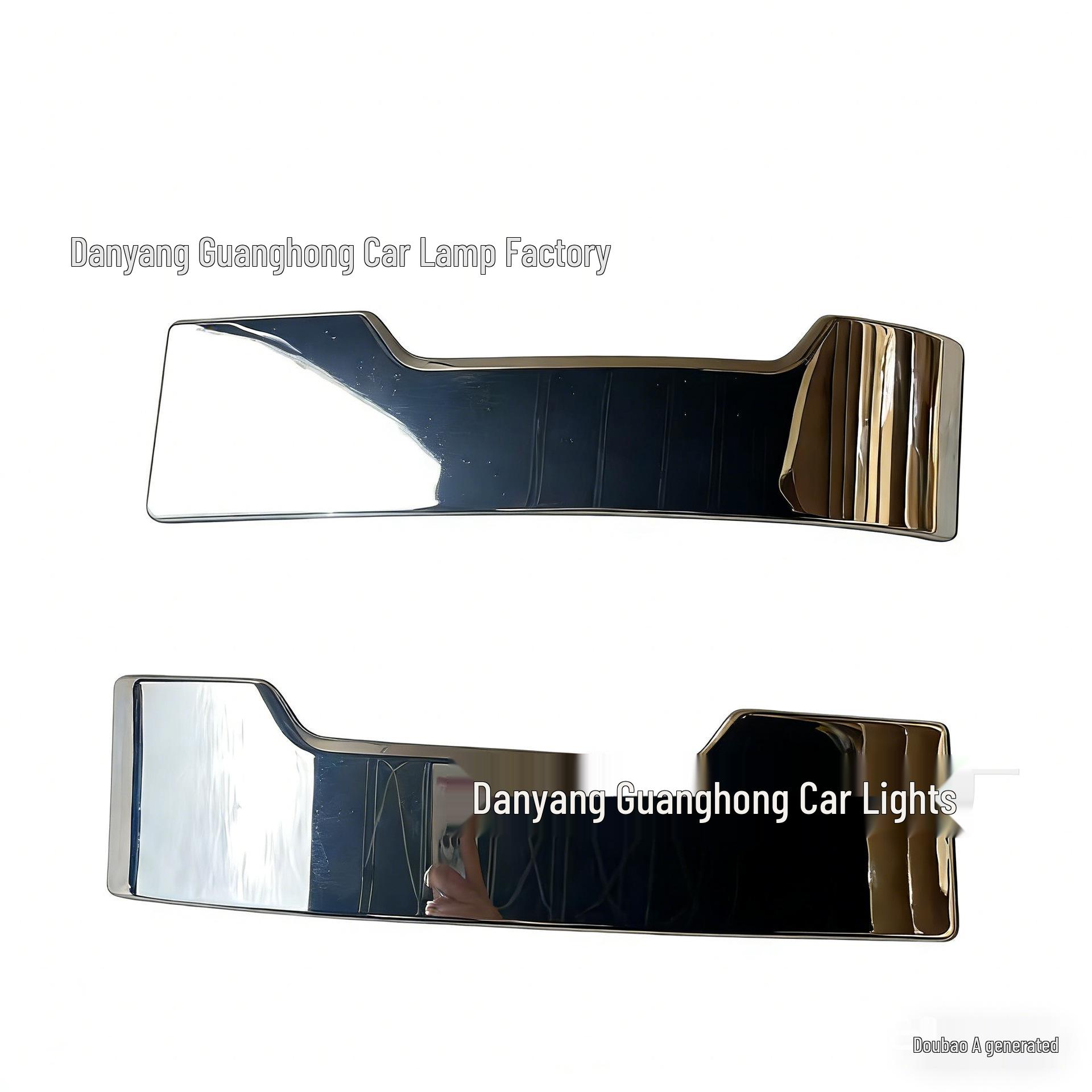 

Isuzu 700P Series ABS Headlight Cover Trim Panel, Electroplated Silver GHCD Car Lamp
