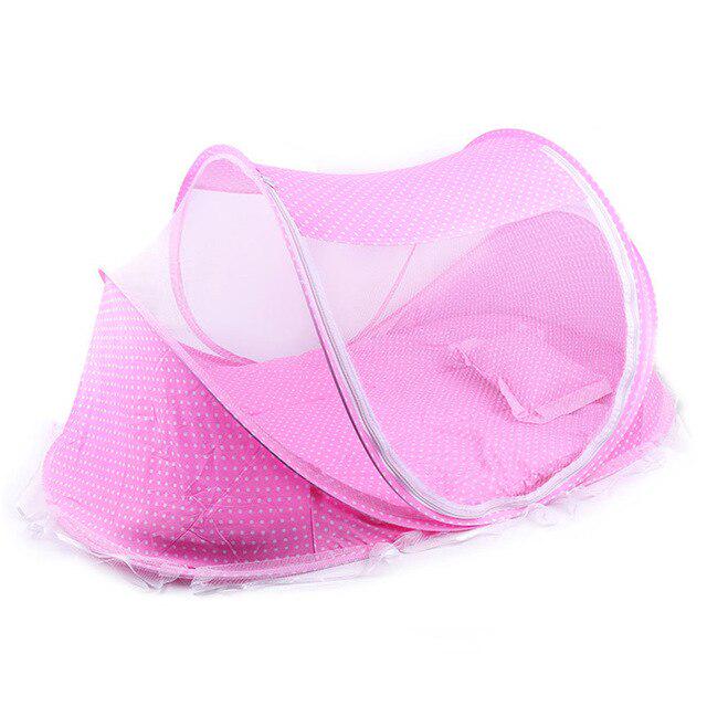 Baby Crib Netting Summer Portable Folding Baby Mosquito Cradle Net Kid Infant Sleep Shading
