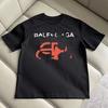Spring and Summer Hot Selling Pure Cotton Tshirt with Fashionable Printing Loose and Comfortable Highquality Street Leisure