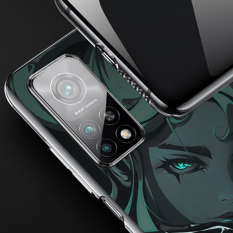 Valorant Game Cool Phone Case For Xiaomi Redmi Note 15 14 13 12S 12 11 Pro Plus 14S 11S 11E 10 10S 11T 5G Personalized Cover Red