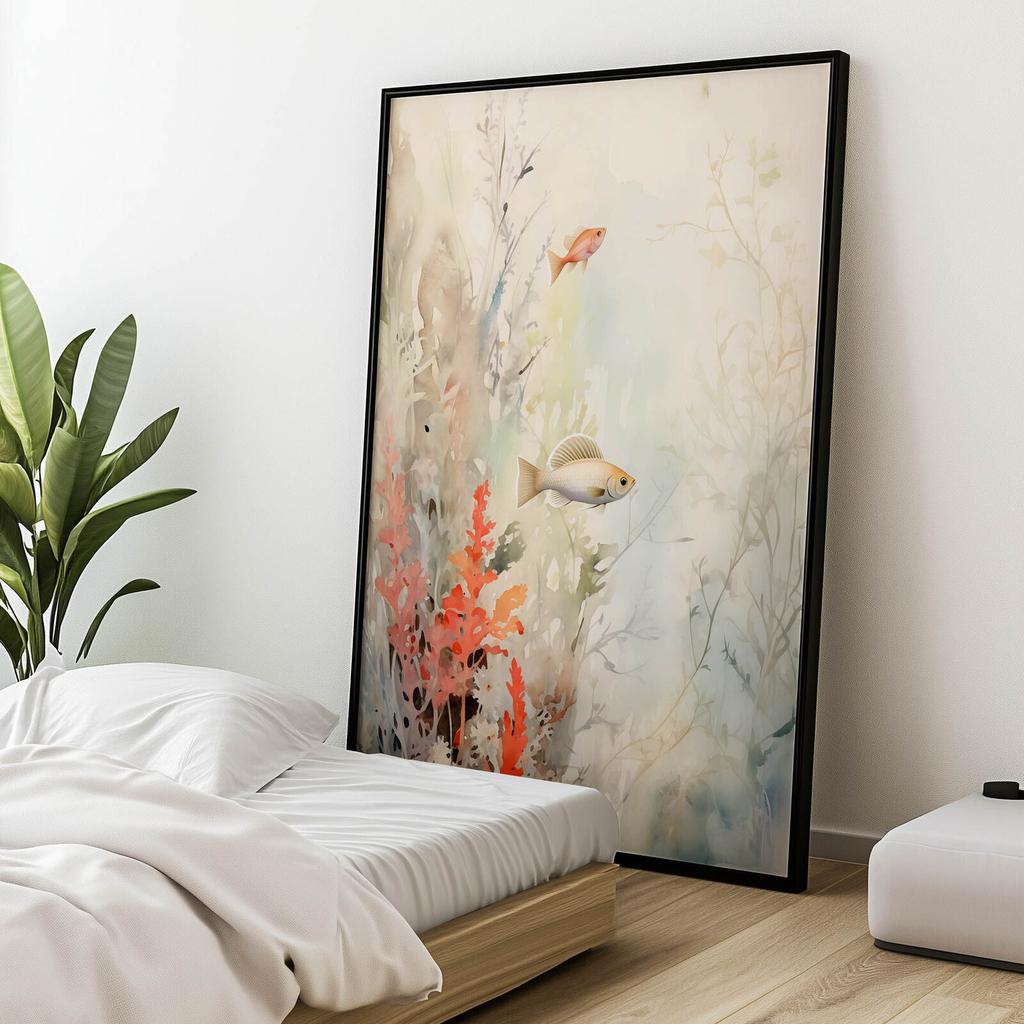 Soft Colors of Undersea Paradise Soft Colors of Undersea Paradise, 40X50 Cm, Unframed, 230 Gsm Matte Paper