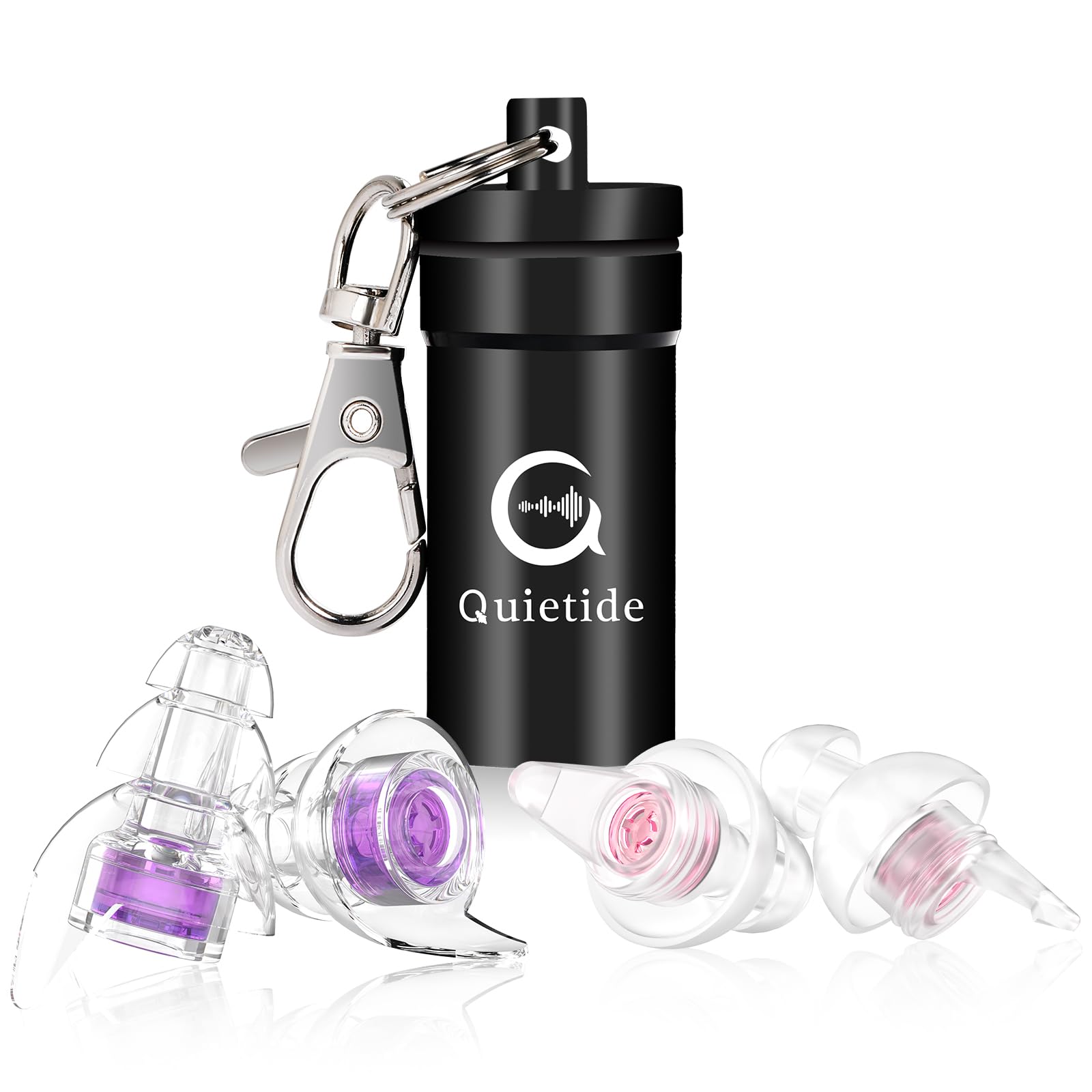 

Quietide Live Ear Protectors for Preventing Hearing Ideal for Enjoying Loud Music at and Washable and Includes a Carrying Case and Japanese Q6 Pink