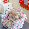 2Pcs 1/12 Dollhouse Simulation Mini Lace Pillow Sofa Cushion Dollhouse Living Room Decoration Dolls House Decor Accessories