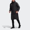 Adidas Tiro 21 Daunenjacke mit Kapuze, warme Winterjacke, Herren, Oberbekleidung, Schwarz, GM5245