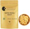 CARMEL ORGANICS Raíz de Musli Safed 50 Gramos