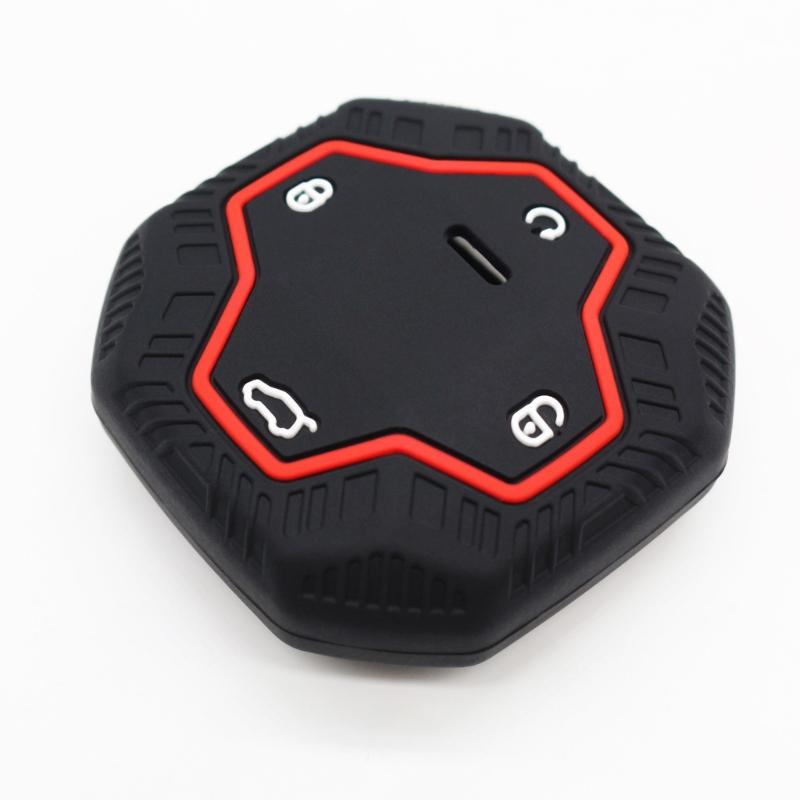 Thin Silicone Key Fob Cover Nonslip Grip Full Edge Protection Suitable for For Select Models Car