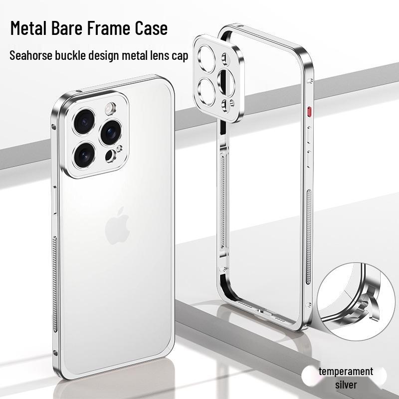 

iPhone 13 Pro Max Metal Heat-Dissipating Frame Case by Haimakou iPhone 13 Pro Max