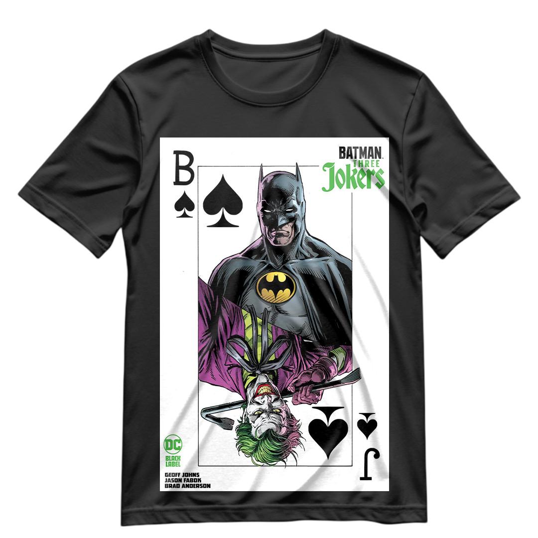 

Joker T Shirt Retro Batman 3 Jokers Comic Cover Art Shirt Graphic Tee S-XXXL S