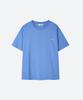 MOONSUN M.C Unisex, Logo Basic T-Shirt / Blue