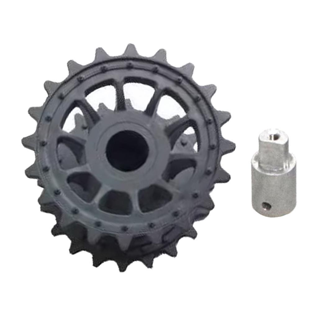 

Plastic Robot Drive Wheel Crawler Coupling for DIY Tank Car Chassis Engineering Graduation Project сірий