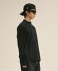 Billalei Relaxed Fit Men'S Zip-Up Rash Guard - Black