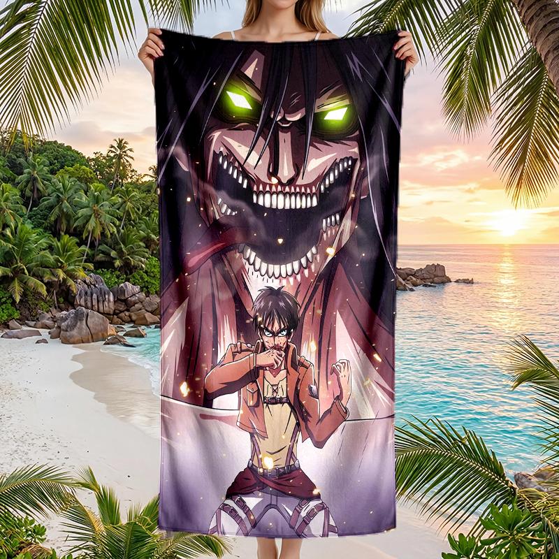 Eren Fashion Beach Towel: Ideal for Summer Adventures Soft, absorbent and quick drying suitable for swimming and bathing