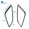 Real Carbon Fiber For Mazda 3 Axela 2014 2015 2016 2017 2018 LHD RHD Car Dashboard Both Side Air Outlet Accessories Sticker gbmqn50