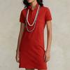 Polo Ralph Lauren Cotton Mesh Polo Dress Women Dresses Red WMPODRSNFA20227-600
