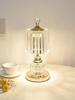 2025 Luxury Crystal Rechargeable Bedside Lamp - High-End Atmosphere Night Light