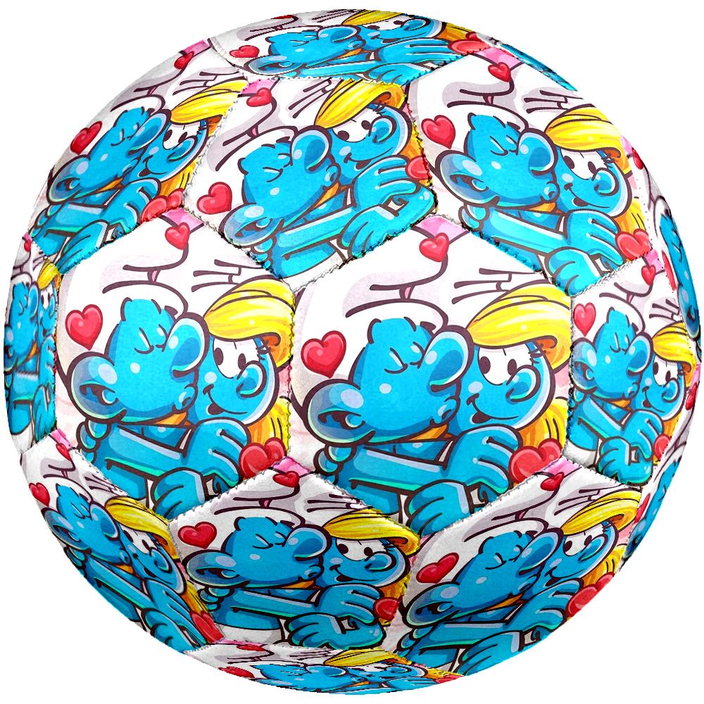 The Smurfs Theme Size 5 Soccer Ball, Suitable for Both Indoor and Outdoor Matches, a Gift Suitable for Everyone.