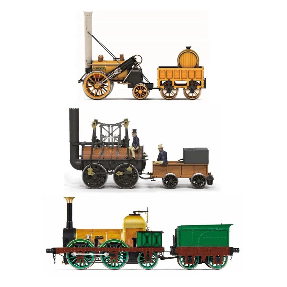 Hornby 200-летие Рождения Железных Дорог Набор Поездов Locomotion Rocket Lion -