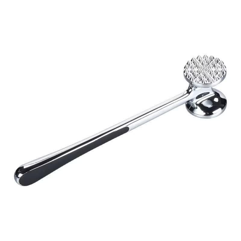 ZISIZ Solid Zinc Alloy Meat Tenderizer Mallet