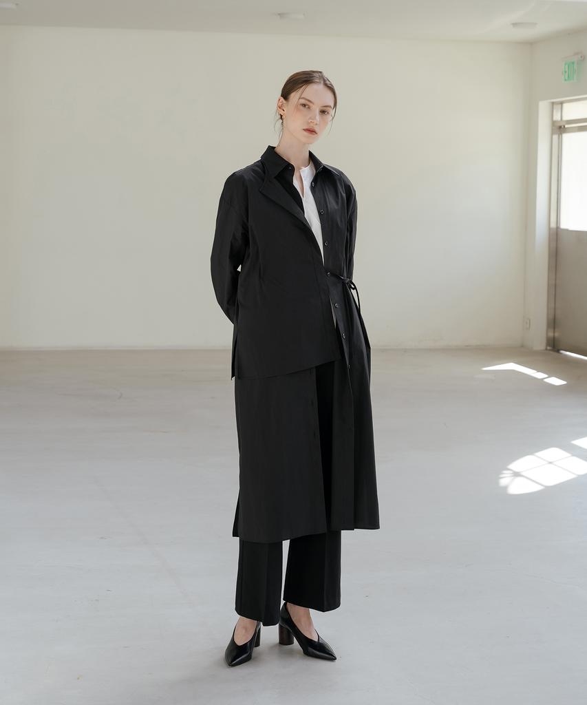Unis Double Panel Shirt Dress Bk