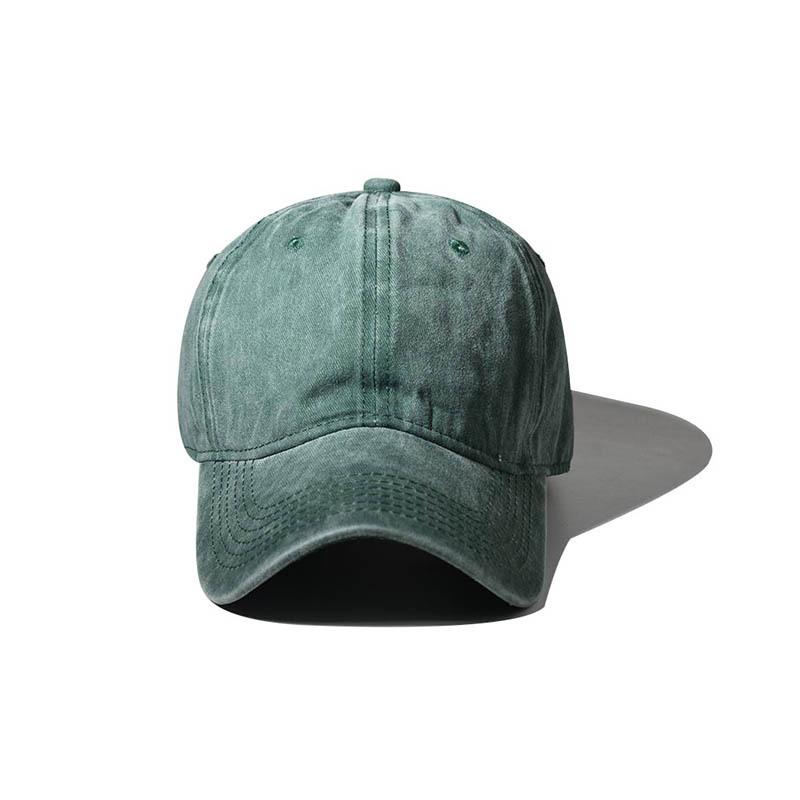 Casquette de baseball adulte légère délavée commerce extérieur marée européenne et américaine casquette à visière courbée printemps et été sports de plein air chapeau de soleil