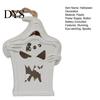 Unique Holiday Gifts Halloween Light Up Tombstone Ornaments, Spooky Small Hanging Graveyard Decoration with Atmospheric Scene Props LED for