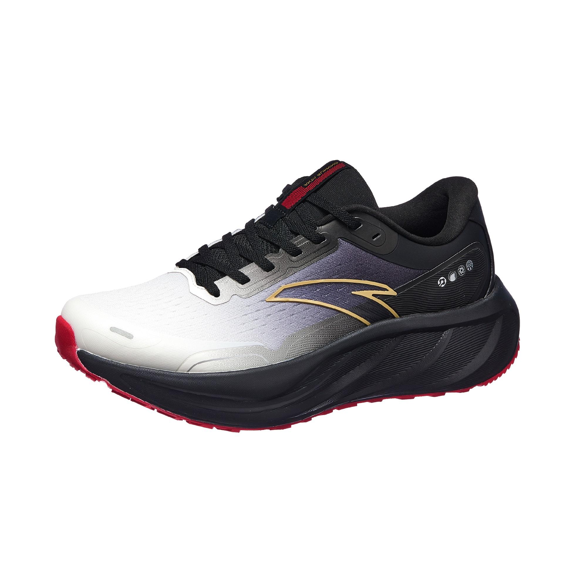 

Anta Travel Step 2.5 Men Black Cushion Running Sneakers 112545545-1 39