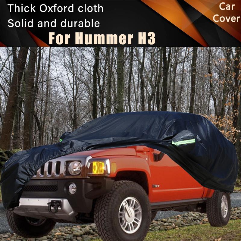 For Hummer H3 Car Full Outer Covers Outdoor Waterproof Dustproof Sun Rain Snow Protection Exterior Car Accessories