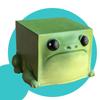 Cartoon Frogs Sculpture Home Office Decors Resin Animal Figurine for Office Home Shelf Display Kids Adult Collection