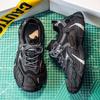 New Fashion Men 's Four Seasons Comfortable Thick Sole Shoes Students BoysTrending Soft Sole Breathable Casual Running Sneakers