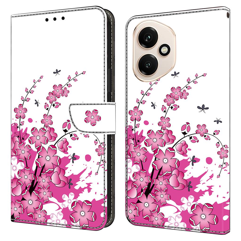 For Honor 400 5G (Global) Case PU Leather Wallet Phone Cover with Stand