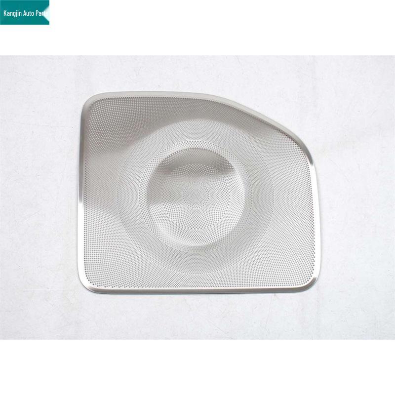 Stainless Steel Silver Front & Trunk Speaker Covers for ZEEKR 001